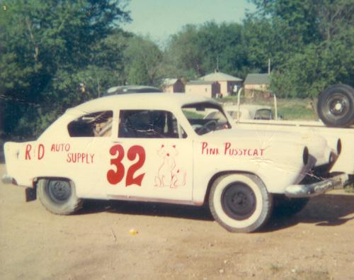 1951 Henry J that was made into a race car and went over about as well
